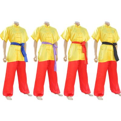 China Custom Cotton Taichi Chinese Traditional Kungfu Uniform KT-TKD-80305-1 Te koop