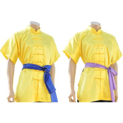 China New satin Tai Chi Chinese Custom Kungfu KT-TKD-80305-1 fashion uniform Te koop