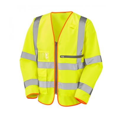 China High Quality Safety Hi Vis Workwear With Reflective Tape Road Safety Workplace Safety Vest for sale