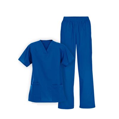 中国 Antibacterial Women's Set Soft Scrubs New Design Scrubs Suit 販売のため