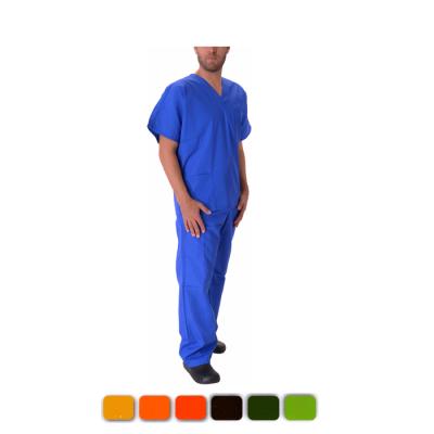 中国 The cord rubs the upper & panty doctors scrub suits drawstring scrub top and panty doctors scrub suits 販売のため