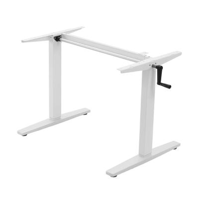 China Wholesale Height Adjustable Crank Table Crank Table ERGOR (Height) Standing Desk With Lifting System for sale