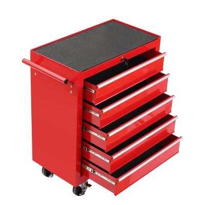 China TC-96 Steel Heavy Duty Metal Garage Tool Box Cart With Lockable Wheels for sale