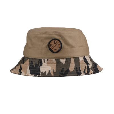 China Custom Character Camouflage Pattern Free Kids Bucket Hat for sale