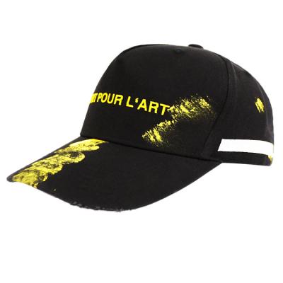 China JOINT Wholesale Custom Ripped Baseball Cap Embroidered Baseball Caps And Mens Hats for sale