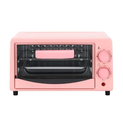 China Hotel 2 Slice 12L Portable Electric Mini Toaster Oven For Bread Baking Element Metal Steel Glass for sale