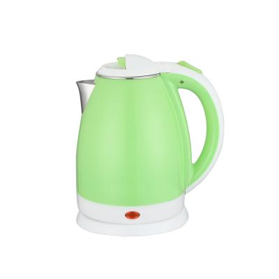 China 360 Color Rotation Body Degree Base 1.8L 2.0L Stainless Steel Plastic Cool Kettle for sale