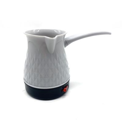 China 360 Degree Body Electric Kettles Mini Turkish Coffee Portable Plastic Electric Tea Maker Low Rotation for sale