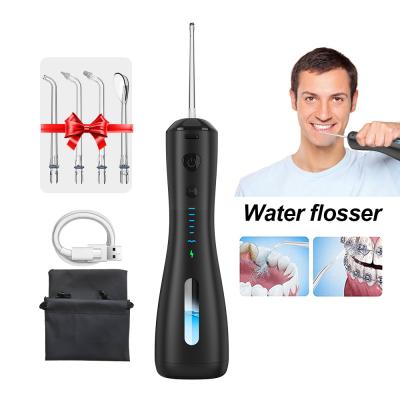 China 360 Rated Spout Dental Teeth Cleaner 2021 Irrigator Portable Cordless Oral Rechargeable Mini Travel Jet Electronic Water Flosser Usb Port for sale