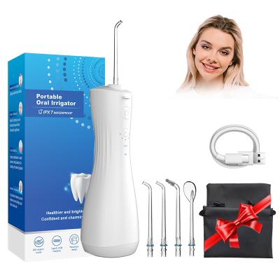 China 4 Life ECM Spout Ipx7 250ml Variable Cost Effective Household Water Oral Water Jet For Teeth Pick Water Flosser for sale