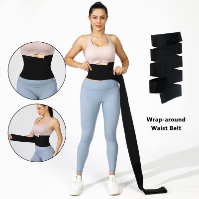 China Antibacterial 3 in 1 Postpartum Belly Band/Waist/AB Support Recovery Wrap Belly Belts for Women Waist Trainer Shapewear (Black) for sale