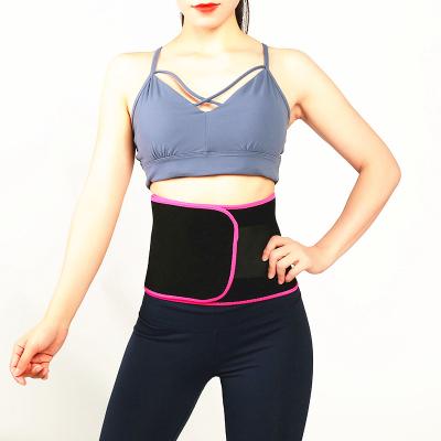 China Factory Direct Sale Belt Neoprene/Nylon Compression Training Belt Dance Fitness Running Band Belly Waist Abdominal Protector for sale