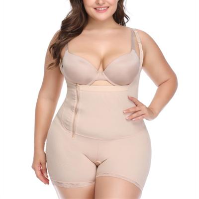 China New SIZE Shaper Plain Plus Crotchless Antibacterial Combination Unpadded Blood Circulation Booty Sculpting Butt Lifter Slimming Body Shaper for sale