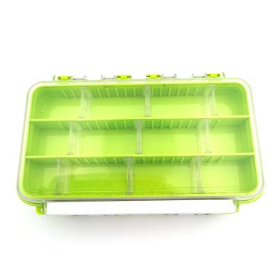 China ABS Multifunctional Hard Transparent Lure Hook Storage Double Sided Fishing Tackle Boxes for sale