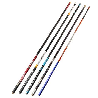 China Carbon Fiber Section Taiwan Telescopic Fishing Rod 3.6m-7.2m Long for sale