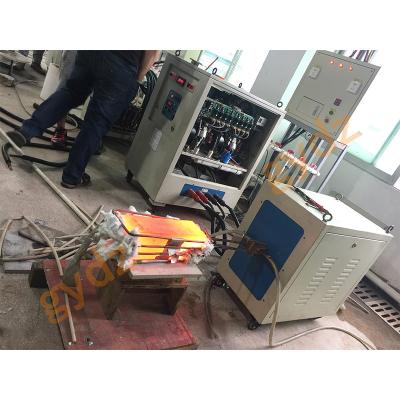 China Medium Frequency Electromagnetic Induction Heating Machine For Tongs for sale