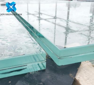 China 3mm-19mm Clear Toughened Laminated Glass Insulated Safety Laminated Glass Custom for sale