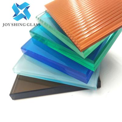 China Gekleurde de geluidsisolatie lamineerde Glas aanpaste 6.38mm Te koop