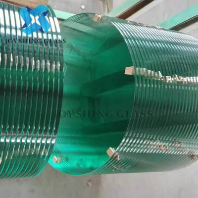 China Round Tempered Glass Customized 15mm Toughened Heat Soaked Glass for sale