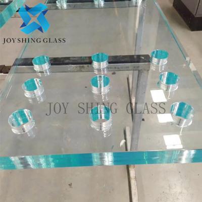 中国 PVB SGP EVA Ultra Clear Laminated Glass Low Iron Laminated Glass 販売のため