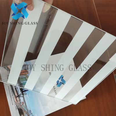 China Silk Screen Tempered Glass 10mm Safety Toughened Shower Glass Door for sale