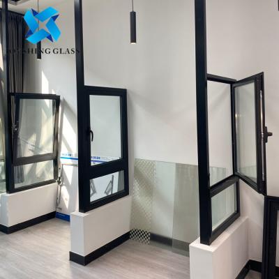 China Thermal Break Aluminium Swing Door 120mm Aluminum Frame for sale