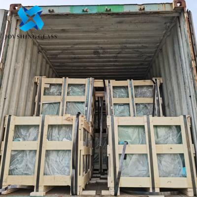 China Milky White Laminated Glass 12.38mm Tinted Laminated Glass for sale