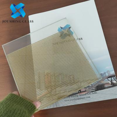 China Decorative Laminated Glass 8+8 Laminated Glass EVA Interlayer for sale