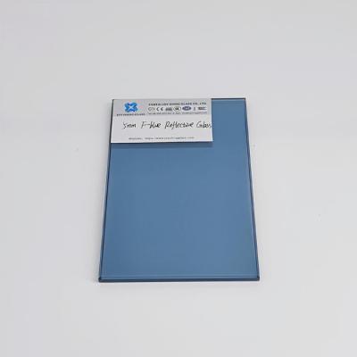 China Ford Blau reflektierendes Glas 5mm 6mm Hellblau Wärme reflektierendes Floatglas zu verkaufen