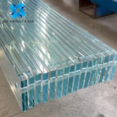 China Ultrahelder kristal gelaagd glas scheidingswand 6+6 mm gelaagd glas Te koop