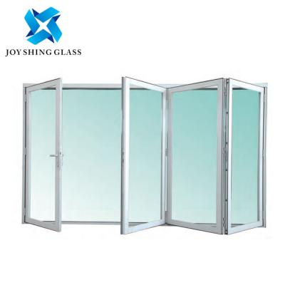 China UPVC Bi-Fold Doors With Double Glazed Folding UPVC Doors for sale