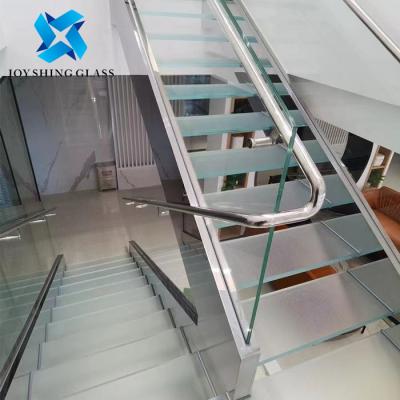 China 12.38mm Safety Laminated Glass for Indoor Stair Glass Guardrails for sale