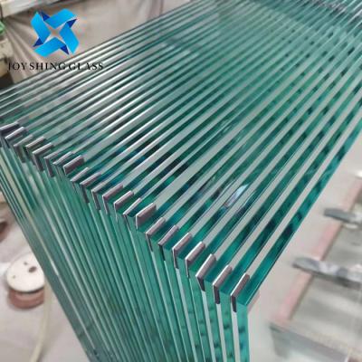 China Crystal Toughened Glass 15mm Building Glass Curtain Walls for sale