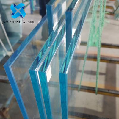 China Ultra Clear Bathroom Tempered Glass 8mm Safety Toughened Glass for sale