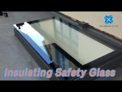 Vacuum Insulating Safety Glass Hollow Soundproof Anti Frosting