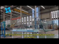 Hot Bent Laminated Glass Ultra Clear Curved Glass