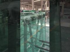 Customized transparent safety tempered glass