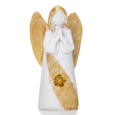 China Angel Series Modern Creative Resin Sculpture Opens Candle Holder Decoration Home Decor Gift for sale