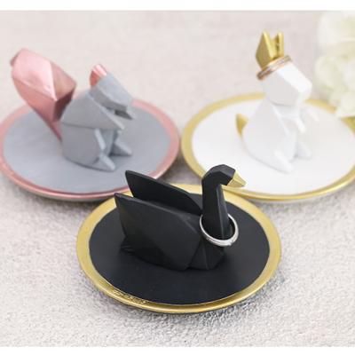 China Like The Picture Cute Animal Jewelry Storage Tray Home Resin Opens Wholesale for sale