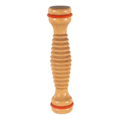 China Body Fitness Accessories Wooden Foot Roller Muscle Relaxation Massager for sale