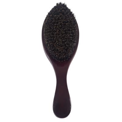 China Factory Wholesale Wooden Shaving Brush Beard Brush Dark Brown Men With Handle for sale