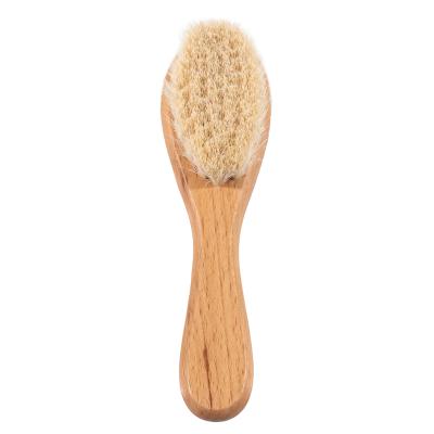 China All Natural Custom Logo Baby Comb Set Bath Body Brush Scrubber Supplier for sale