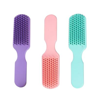 China 2021 home hair brush colorful plastic wholesale for sale