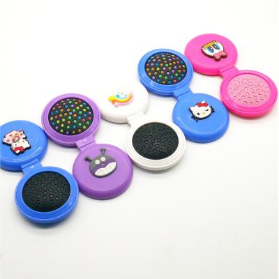 China China Supplier Home Round Travel Pop Up Fold Mini Pocket Hair Brush for sale