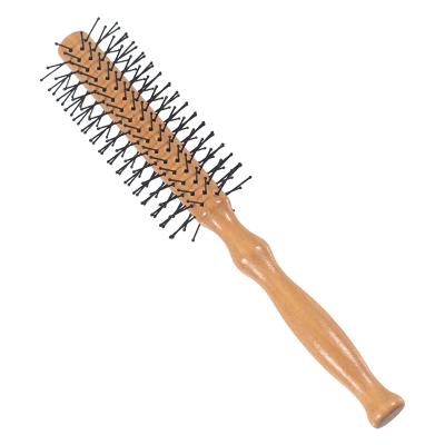 China Round 2021 Wholesale Round Wooden Brush Wooden Hair Brush for sale