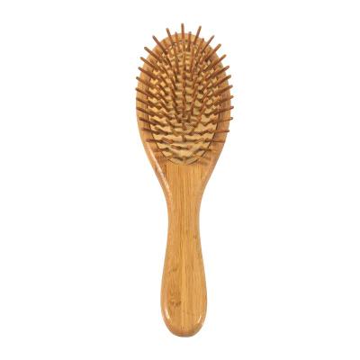 China 2021 Wholesale Bamboo Head Master Natural Hair Brush Comb Home Massage Meridian Comb for sale