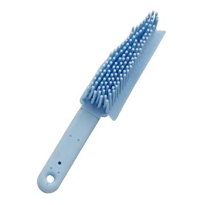 China Viable High Quality Silicone Hair Remover Brush Pet Shower Cleaning Brush Comb Set for sale