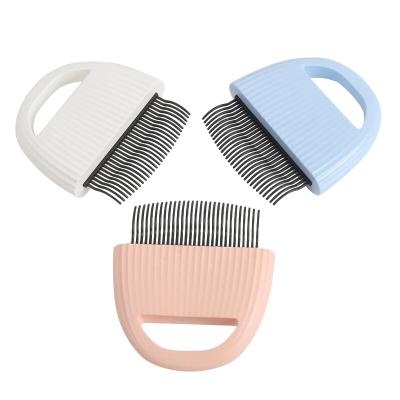 China Viable Custom Logo Grooming Hair And Flea Cat Face Shell Comb Removal for sale