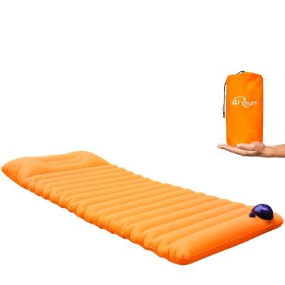 China Outdoor Camping Boosting TPU Inflatable Cushion Moving Outdoor Picnic Thickened Single Mattress Portable Camping Equipment for sale