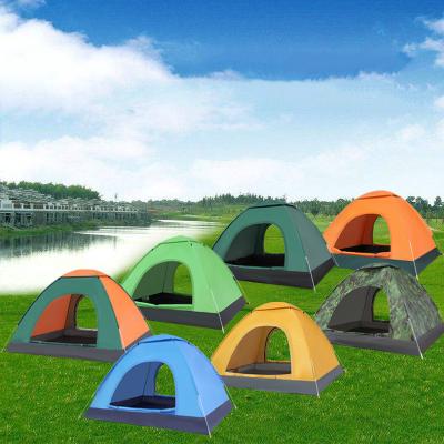 China Camouflage/Field Game Pop Up Pop Up Family Camping Tent 3-4 Person Portable Tent Automatic Tent Waterproof Windproof For Hiking Mountain Camping for sale